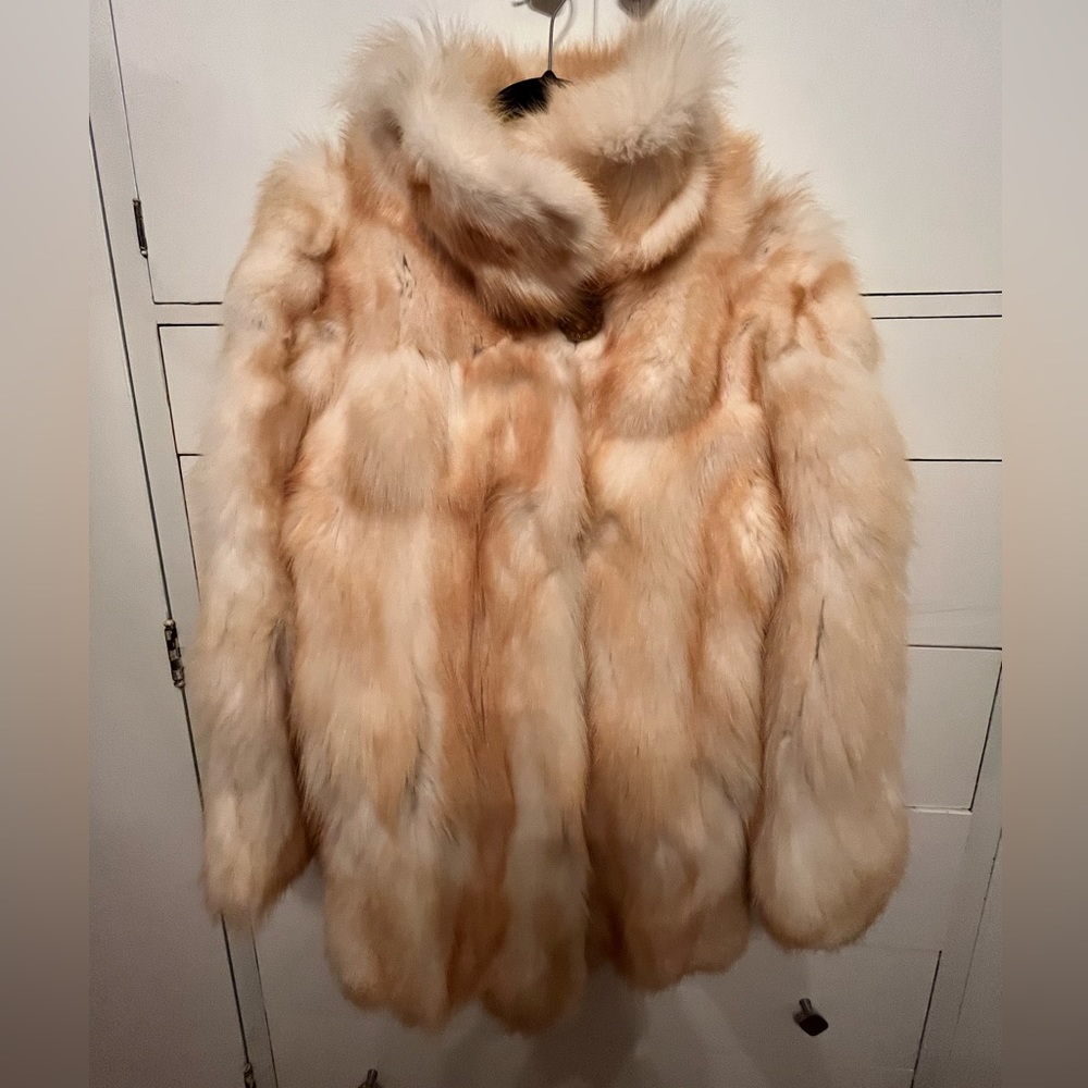 Genuine German Sable Coat. EUC. Size Medium